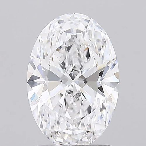 1.54ct Oval Lab Grown Diamond (Colour D, Clarity IF, Cut EX, IGI Certified)