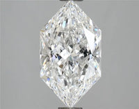 1.56ct Hexagonal Lab Grown Diamond (Colour E, Clarity VVS2, IGI Certified)