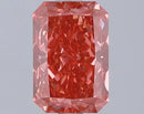 1.56ct Radiant Lab Grown Diamond (Colour Fancy Vivid Red, Clarity VS1, IGI Certified)