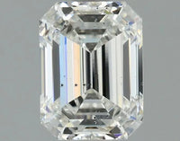 1.57ct Emerald Lab Grown Diamond (Colour F, Clarity SI1, IGI Certified)