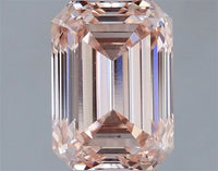 1.58ct Emerald Lab Grown Diamond (Colour Fancy Intense Pink, Clarity VS1, IGI Certified)