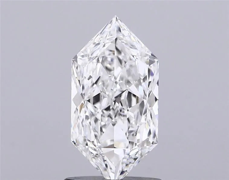 1.59ct Hexagonal Lab Grown Diamond (Colour D, Clarity VVS2, IGI Certified)
