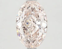 1.62ct Oval Lab Grown Diamond (Colour Fancy Intense Pink, Clarity VS1, IGI Certified)