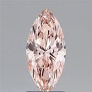 1.66ct Marquise Lab Grown Diamond (Colour Light Pink Brown, Clarity VVS1, IGI Certified)