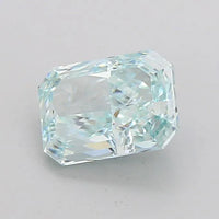 1.67ct Radiant Lab Grown Diamond (Colour Fancy Intense Blueish Green, Clarity VVS1, IGI Certified)