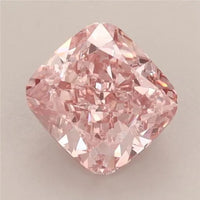 1.71ct Cushion modified Lab Grown Diamond (Colour Fancy Vivid Pink, Clarity VS1, IGI Certified)