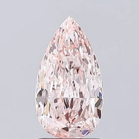 1.73ct Pear Lab Grown Diamond (Colour Fancy Intense Pink, Clarity SI1, IGI Certified)