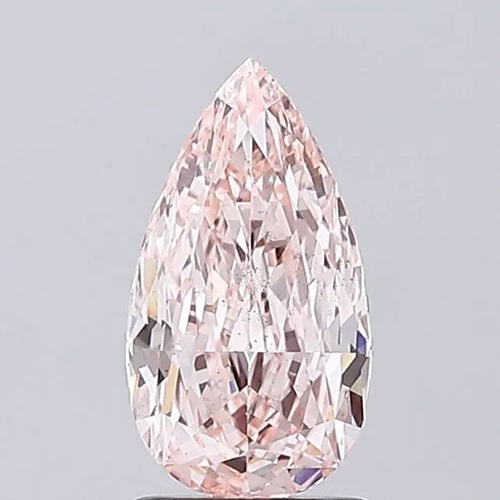 1.73ct Pear Lab Grown Diamond (Colour Fancy Intense Pink, Clarity SI1, IGI Certified)
