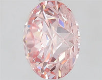 1.75ct Round Lab Grown Diamond (Colour Fancy Pink, Clarity VVS1, Cut ID, IGI Certified)