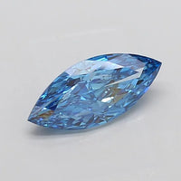 1.91ct Marquise Lab Grown Diamond (Colour Fancy Vivid Blue, Clarity VS1, IGI Certified)
