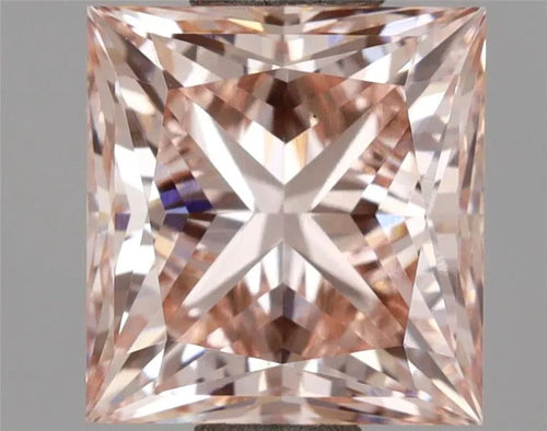 1.92ct Princess Lab Grown Diamond (Colour Fancy Intense Pink, Clarity VS1, IGI Certified)
