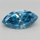 1.99ct Marquise Lab Grown Diamond (Colour Fancy Vivid Blue, Clarity VS1, IGI Certified)