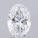 1.99ct Oval Lab Grown Diamond (Colour D, Clarity IF, IGI Certified)