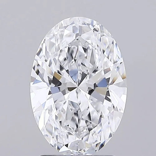 1.99ct Oval Lab Grown Diamond (Colour D, Clarity IF, IGI Certified)