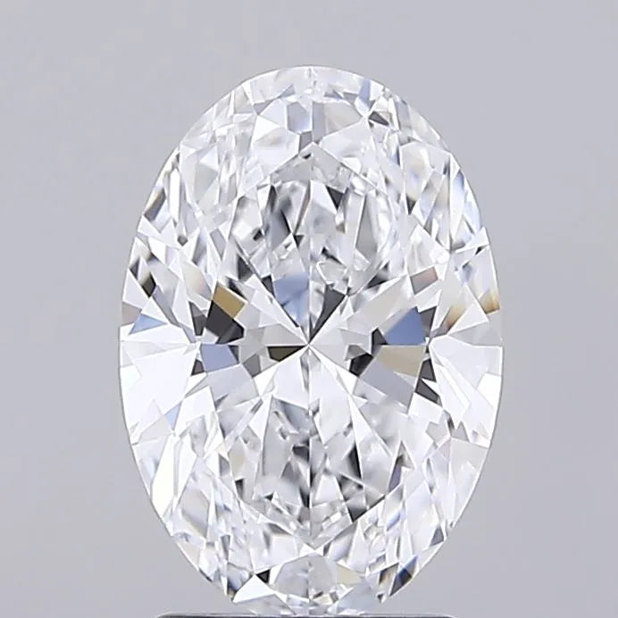1.99ct Oval Lab Grown Diamond (Colour D, Clarity IF, IGI Certified)
