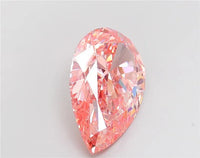 10.02ct Pear Lab Grown Diamond (Colour Fancy Vivid Pink, Clarity VS1, IGI Certified)