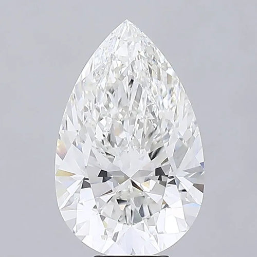 10.05ct Pear Lab Grown Diamond (Colour F, Clarity VVS2, IGI Certified)