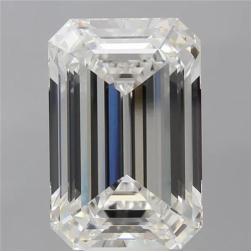 10.06ct Emerald Lab Grown Diamond (Colour F, Clarity VVS2, IGI Certified)