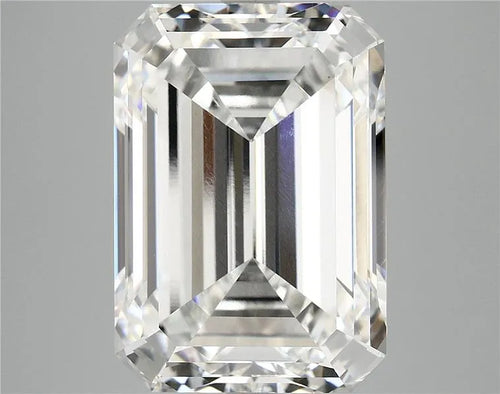 10.07ct Emerald Lab Grown Diamond (Colour F, Clarity VS1, IGI Certified)