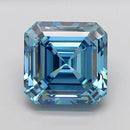 10.41ct Asscher Lab Grown Diamond (Colour Fancy Vivid Blue, Clarity VS1, IGI Certified)