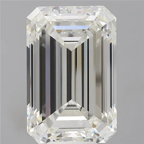 10.56ct Emerald Lab Grown Diamond (Colour G, Clarity VVS2, IGI Certified)