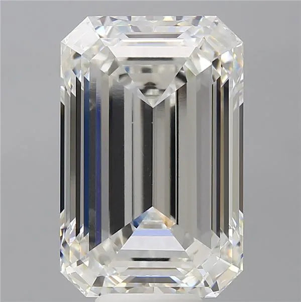 10.56ct Emerald Lab Grown Diamond (Colour G, Clarity VVS2, IGI Certified)