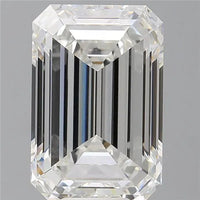 10.57ct Emerald Lab Grown Diamond (Colour F, Clarity VVS2, IGI Certified)