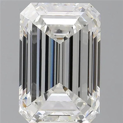 10.57ct Emerald Lab Grown Diamond (Colour F, Clarity VVS2, IGI Certified)