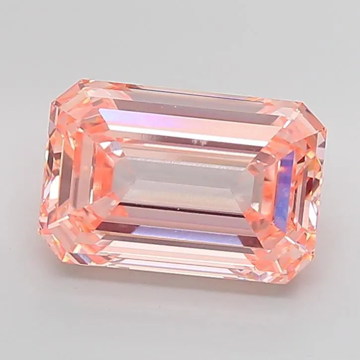 11.04ct Emerald Lab Grown Diamond (Colour Fancy Intense Pink, Clarity VVS2, IGI Certified)