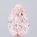 11.21ct Pear Lab Grown Diamond (Colour Fancy Vivid Pink, Clarity VS1, IGI Certified)