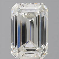 12.10ct Emerald Lab Grown Diamond (Colour G, Clarity VVS2, IGI Certified)