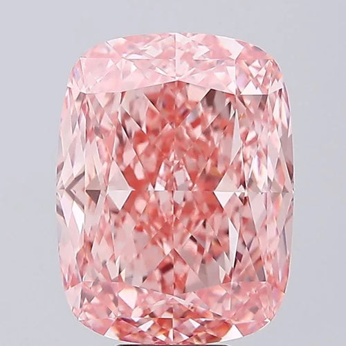 12.52ct Cushion modified Lab Grown Diamond (Colour Fancy Vivid Pink, Clarity VVS2, IGI Certified)