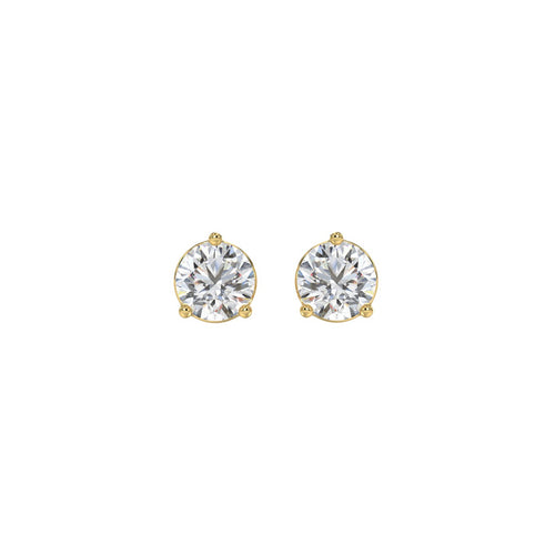 3 Carat Diamond Stud Earrings