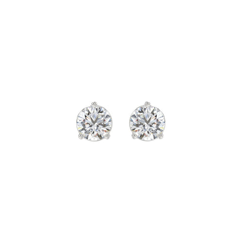 3 Carat Diamond Stud Earrings
