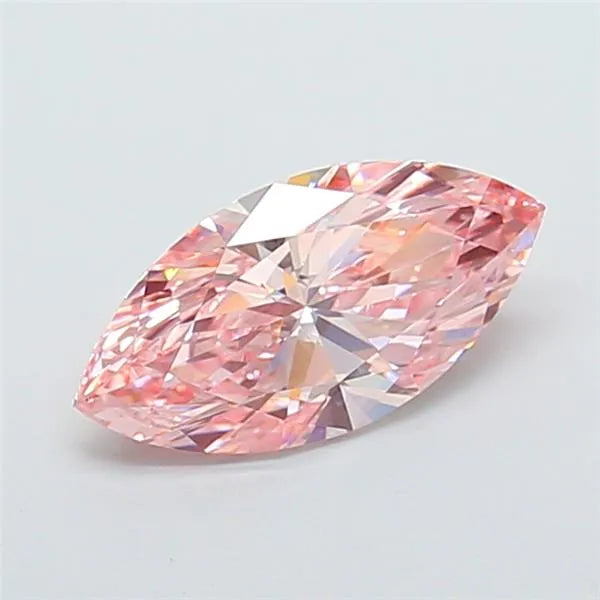 2.51ct Marquise Lab Grown Diamond (Colour Fancy Vivid Pink, Clarity VS2, IGI Certified)