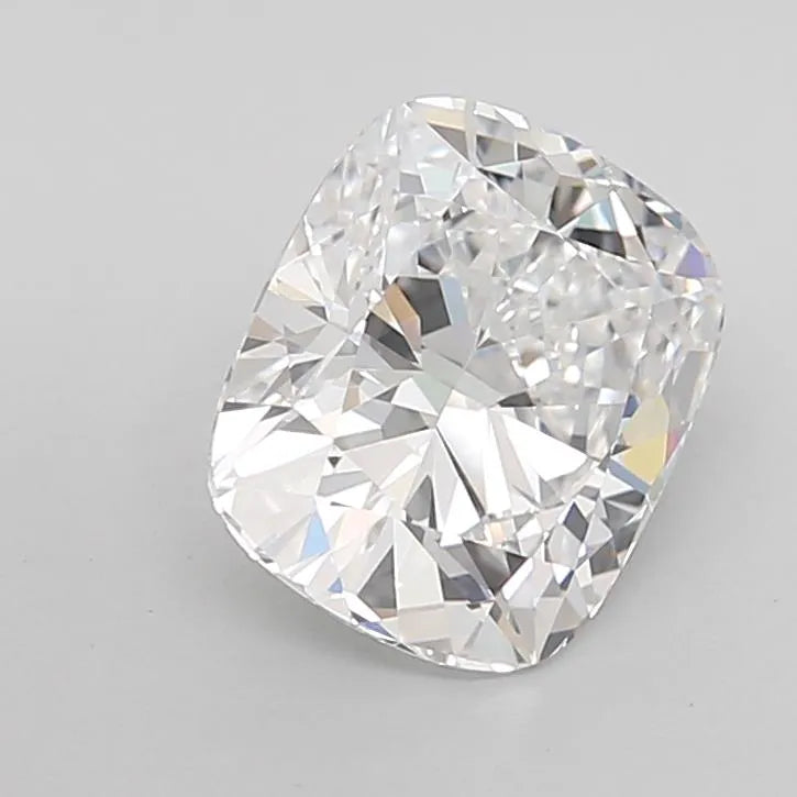 2.00ct Cushion modified Lab Grown Diamond (Colour D, Clarity IF, Cut EX, IGI Certified)