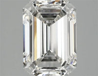 2.00ct Emerald Lab Grown Diamond (Colour H, Clarity VVS2, IGI Certified)