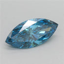 2.00ct Marquise Lab Grown Diamond (Colour Fancy Vivid Blue, Clarity VS2, IGI Certified)