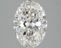 2.00ct Oval Lab Grown Diamond (Colour G, Clarity VS1, IGI Certified)