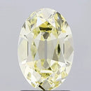 2.00ct Oval european cut Lab Grown Diamond (Colour Fancy Light Yellow, Clarity VS1, IGI Certified)