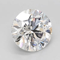2.00ct Round Lab Grown Diamond (Colour E, Clarity VVS2, Cut EX, IGI Certified)