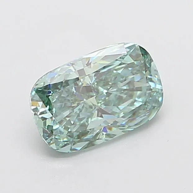 2.01ct Cushion modified Lab Grown Diamond (Colour Fancy Vivid Green, Clarity VS1, IGI Certified)