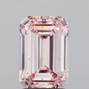 2.01ct Emerald Lab Grown Diamond (Colour Fancy Pink, Clarity VS2, IGI Certified)