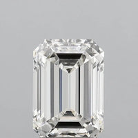2.01ct Emerald Lab Grown Diamond (Colour G, Clarity VS1, IGI Certified)