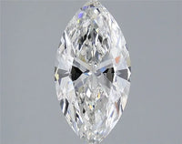 2.01ct Marquise Lab Grown Diamond (Colour G, Clarity VVS2, IGI Certified)