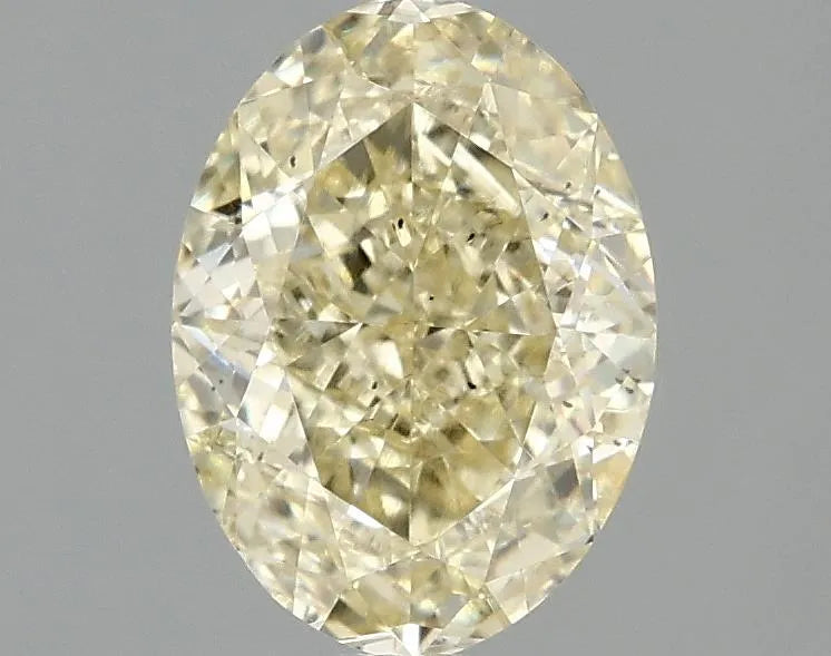 2.01ct Oval Lab Grown Diamond (Colour Fancy Intense Yellow, Clarity SI2, IGI Certified)