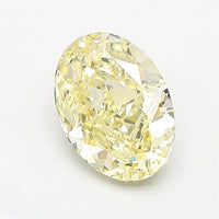 2.01ct Oval Lab Grown Diamond (Colour Fancy Yellow, Clarity VVS2, IGI Certified)