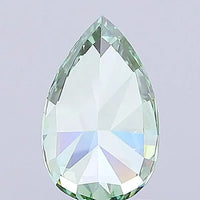 2.01ct Pear Lab Grown Diamond (Colour Fancy Vivid Green, Clarity VS1, IGI Certified)