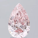 2.01ct Pear Lab Grown Diamond (Colour Fancy Vivid Pink, Clarity VS1, IGI Certified)