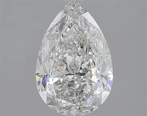 2.01ct Pear Natural Diamond (Colour F, Clarity SI2, Cut GD, HRD Certified)